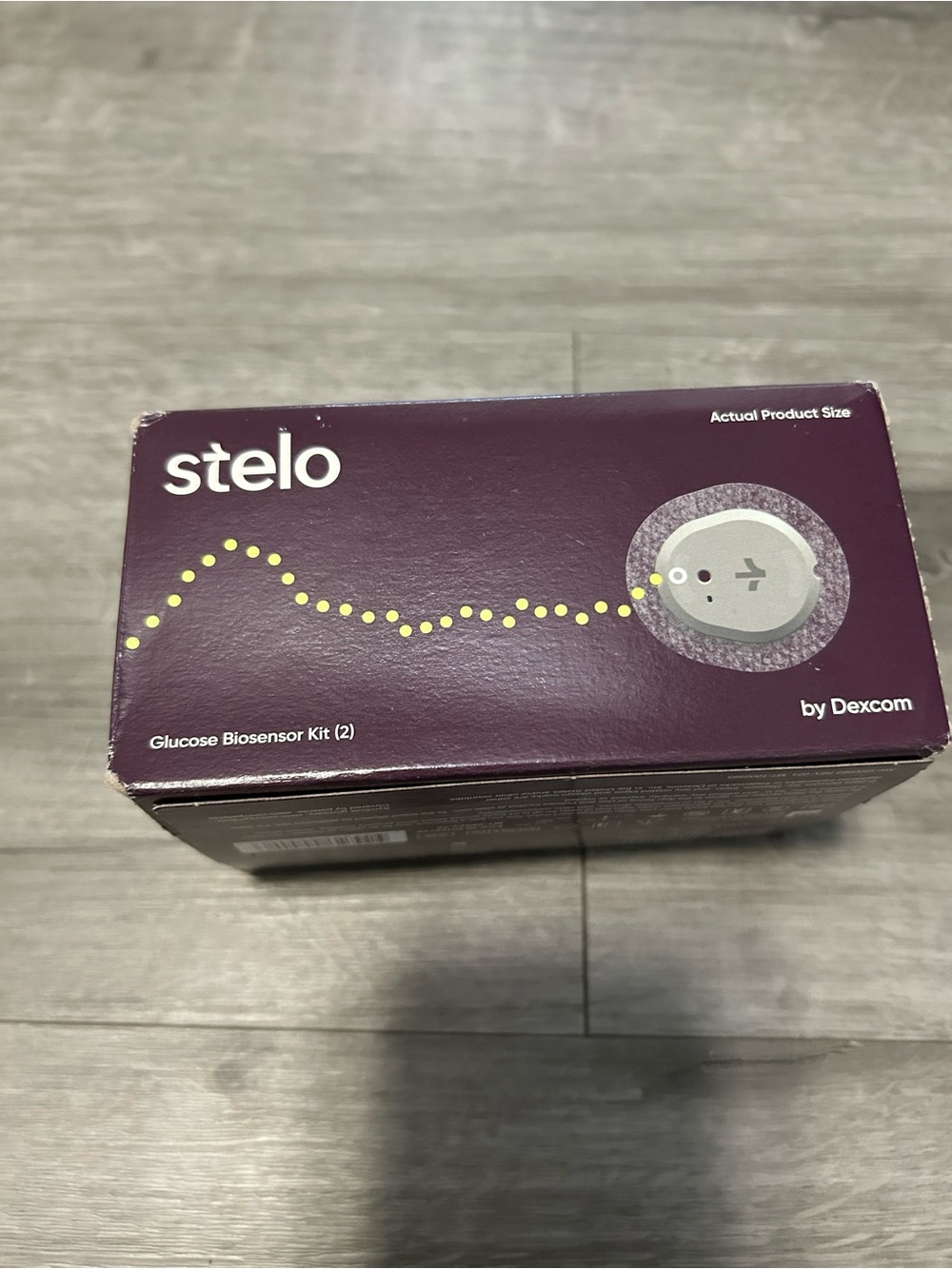 Stelo by Glucose Biosensor Kit - Purple (2-Pack)